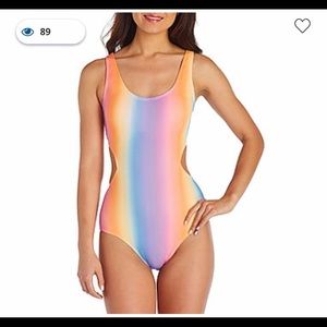 Rainbow One Piece Bathing suit